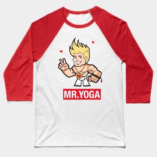 Mr.Yoga Baseball T-Shirt